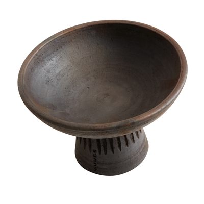 Bowl Fire S - Brown / Black Terracotta - Brown - Imagen 3