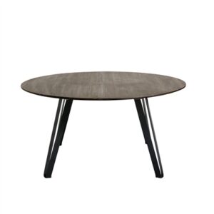 Dining Table Space Smoked Round - Smoked
