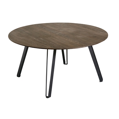 Dining Table Space Smoked Round - Smoked - Imagen 2