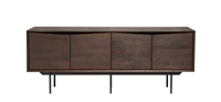 Wing Sideboard 4-Door Smoked - Smoked