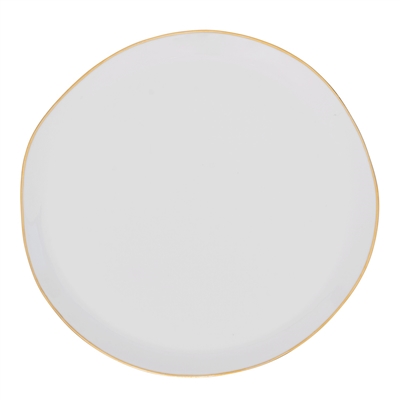 Good Morning Breakfast Plate White