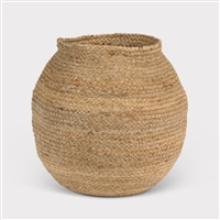 Storage Basket Jute Round Natural -ST - Natural