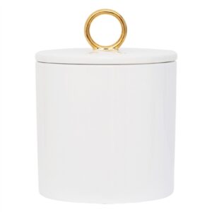 Good Morning Storage Jar - White - White