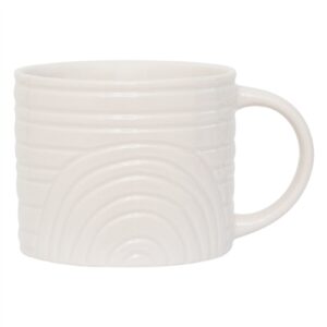 Mug Tazza Lines White - White- ST - White
