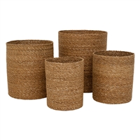 Baskets Cesti, Set Of 4- ST - Natural