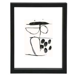Photo Frame Floating Minimalism Black, S - Black