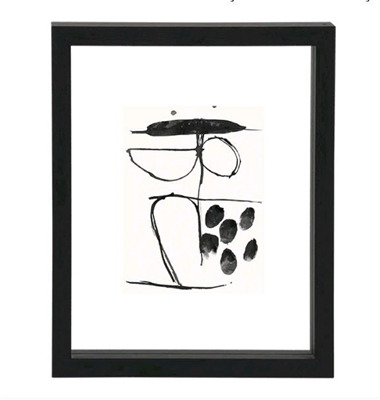 Photo Frame Floating Minimalism Black, S - Black