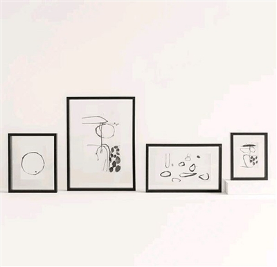 Photo Frame Floating Minimalism Black, S - Black - Imagen 2