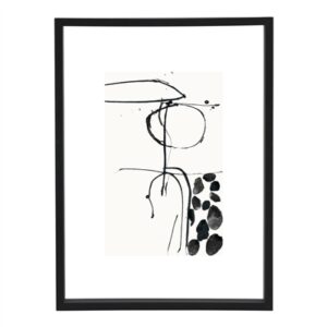 Photo Frame Floating Minimalism Black, L - Black