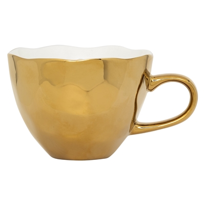 Good Morning Cup Cappuccino/Tea Gold - Gold