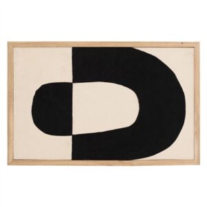 Wall Decorativer Ocaso B - ST - Black / Natural
