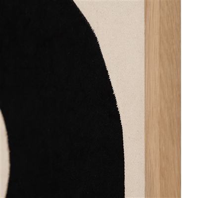 Wall Decorativer Ocaso B - ST - Black / Natural - Imagen 2