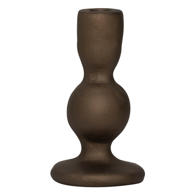 Candle Holder Bowie B Gold - Gold - Gold