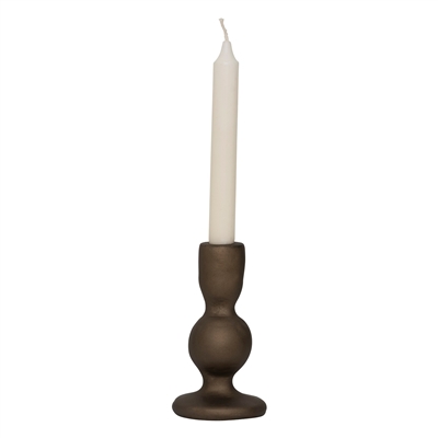 Candle Holder Bowie B Gold - Gold - Gold - Imagen 2