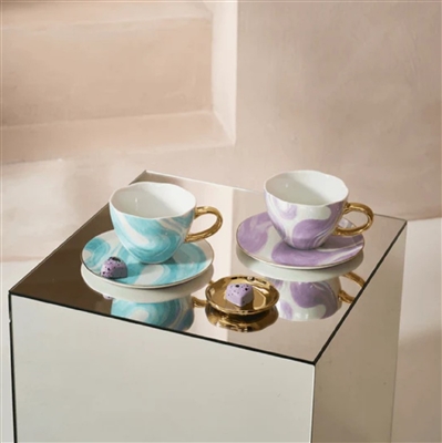 Good Morning Cup Cappuccino/Tea Valuri Violet- ST - Violet - Violet - Imagen 4