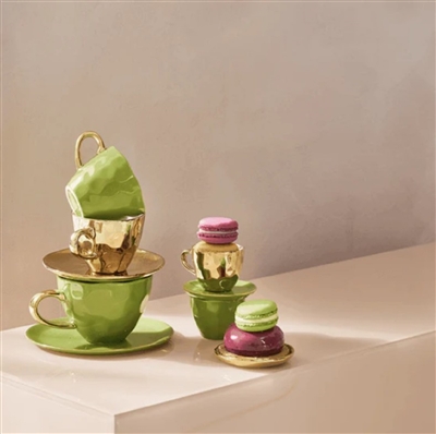 Good Morning Cup Cappuccino/Tea Evergreen Spring- ST - Evergreen Spring - Imagen 2