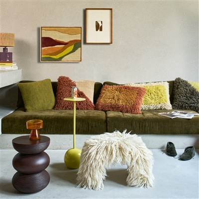 Candle Holder Cody, Inca Gold - Tan - Imagen 2