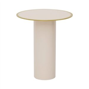 Side Table Tiro, Almond Milk - White